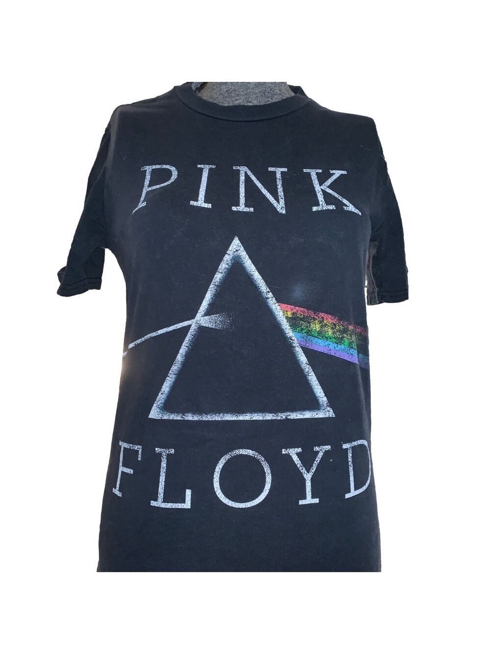Pink Floyd Prism Graphic Black T-Shirt Women's S/P
